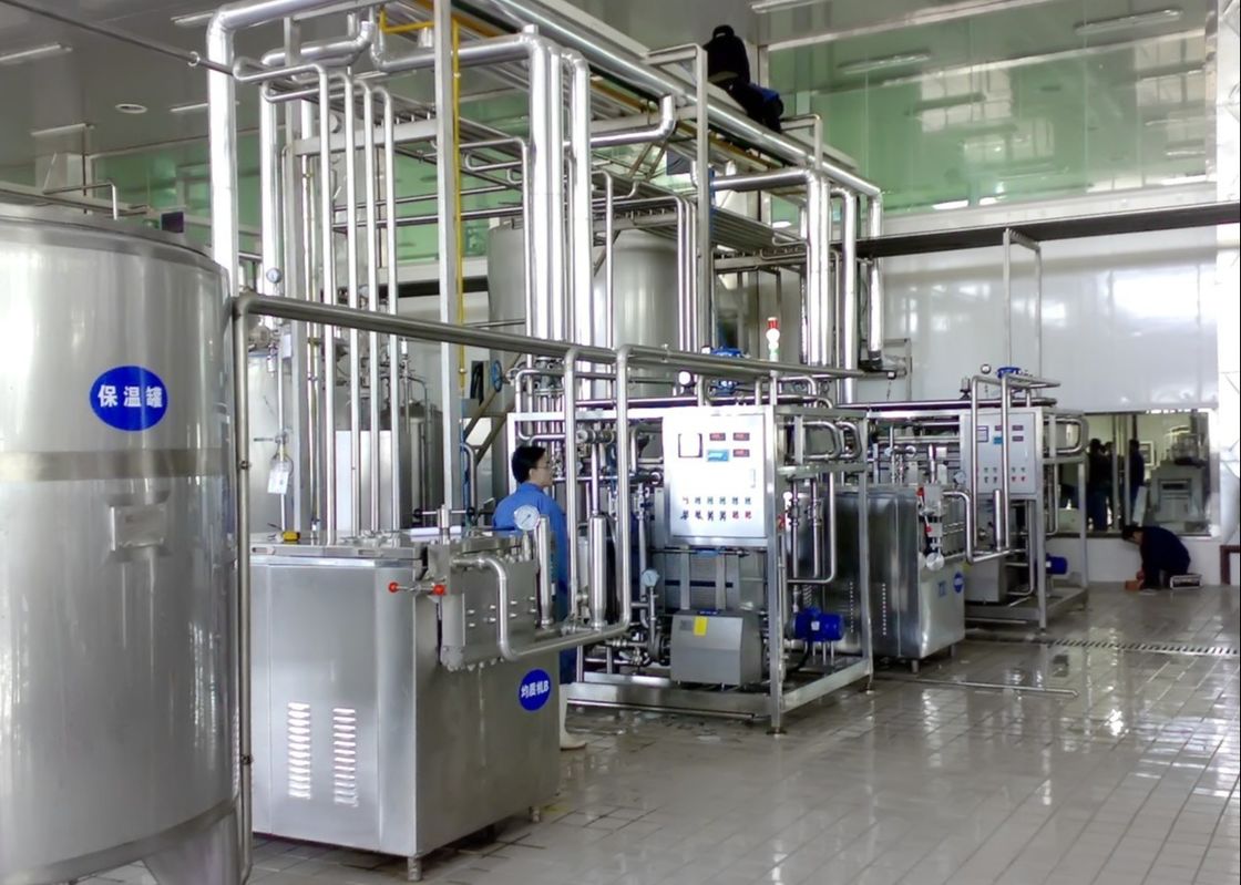 Full Auto CIP Cleaning 200 TPD UHT Milk Production Line supplier