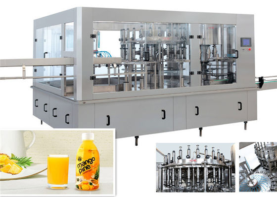 Stainless Steel 380V 50Hz Monoblock Liquid Filling Machine supplier