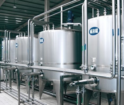 Silver Color Automatic UHT Milk Processing Equipment supplier