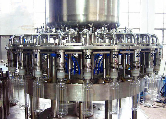 Touch Screen Control 3.8KW Rotary Milk Bottling Equipment supplier