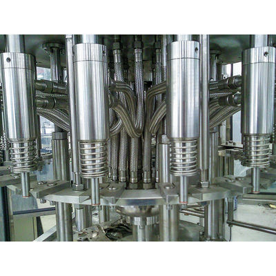 220v Automatic 36000 BPH Rotary Milk Bottle Filling Line supplier