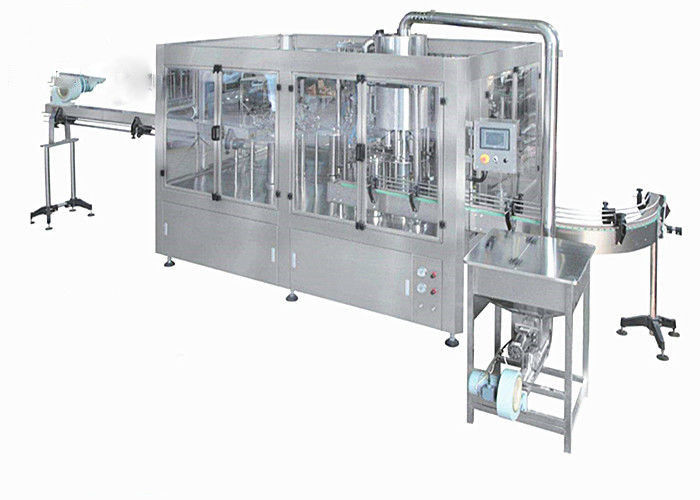 Touch Screen Control 3.8KW Rotary Milk Bottling Equipment supplier
