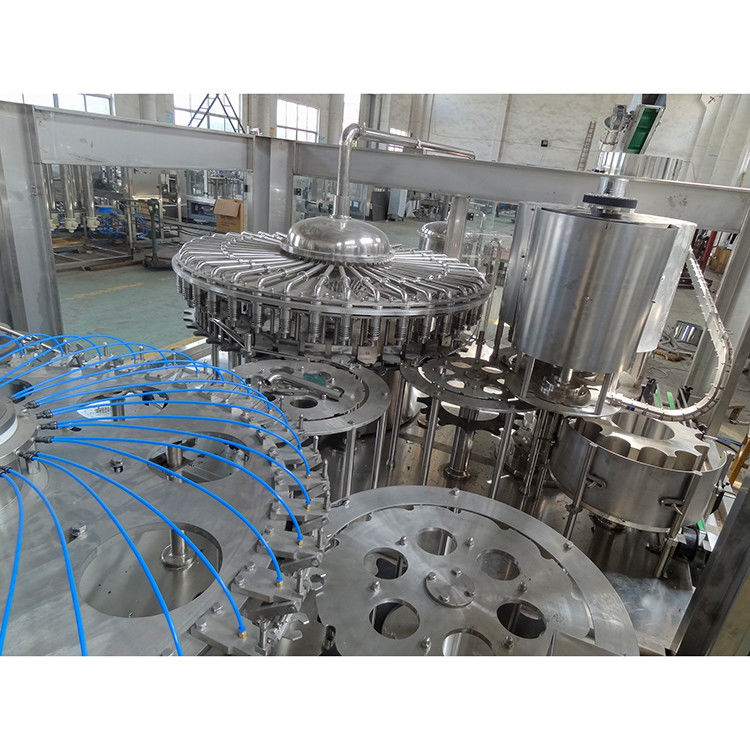 220v SUS304 50 Filling Heads Rotary Milk Bottle Filling Line supplier